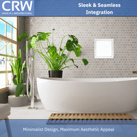 Metal Access Panel with Push Lock Door Inspection Hatch for Wall and Ceiling  - All Sizes