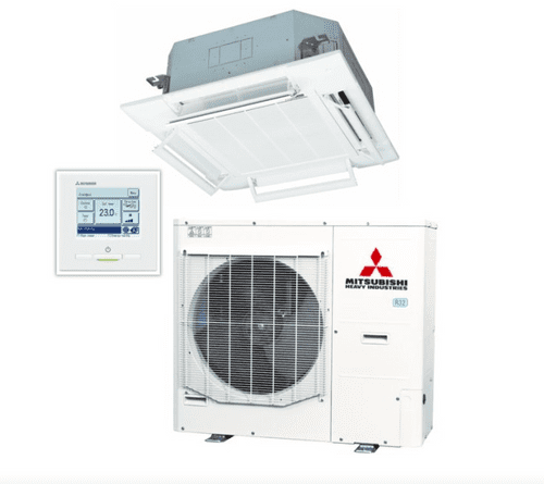 MHI Standard Cassette system 10kw R32 - Micro inverter - 1ph