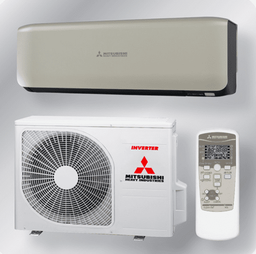 MHI Wall Mounted c/w Built In WIFI 5.0kW R32 Premium Inverter 1ph Titanium