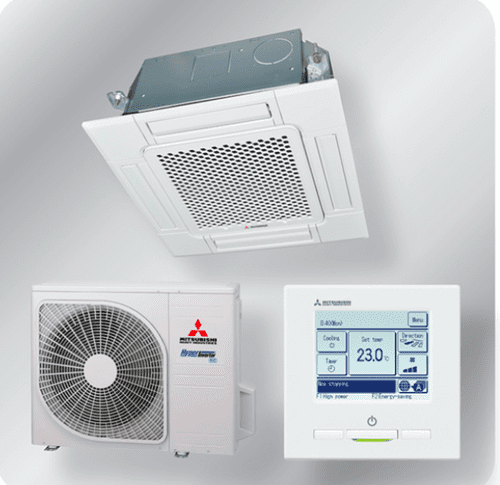 Mitsubishi Heavy Industries Compact Cassette system 4.0kw R32 - Diamond Inverter