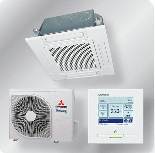 Mitsubishi Heavy Industries Compact Cassette system 5.0kw R32 - Diamond Inverter