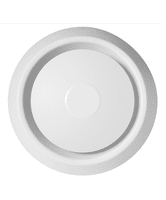 Plastic Air Vent Ceiling Diffuser with Integrated Air Flow Control Disc (AN)