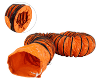 Portable Air Transfer Ducting Compact Fan Workshop Extractor Fan Heavy Duty 10M  All Sizes