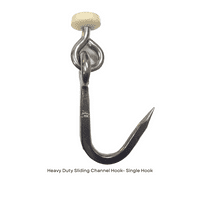 Sliding Meat Rail Hanging System- 2M, Single Hooks