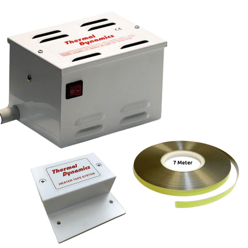 Thermal Dynamics Heater Tape Transformer with connector box and 7 meter Heater Tape