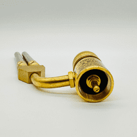 TWIN BURNER TURBO SWIVEL PRO MAPP Gas Or Propane Double Barrel Air-Fuel Torch