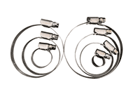 Versatile Stainless Steel Hose Clamps Set - Adjustable and Durable Clamps for All Your Hose and Tube