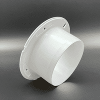 White Plastic Flange 4