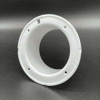White Plastic Flange 5