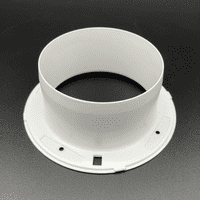 White Plastic Flange 6